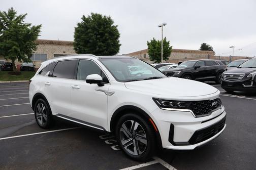 Snow White Pearl 2023 Kia Sorento Hybrid SX Prestige