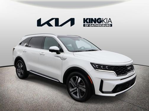 Snow White Pearl 2023 Kia Sorento Hybrid SX Prestige