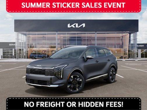 Gray 2026 Kia Sportage Hybrid SX-Prestige