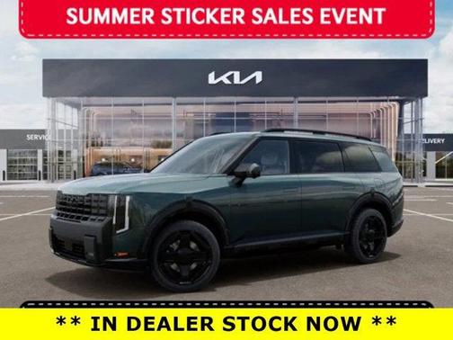 Black Jade Green 2027 Kia Telluride Hybrid X-Line SX-Prestige