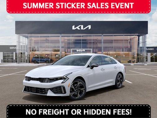 White 2026 Kia K5 GT-Line