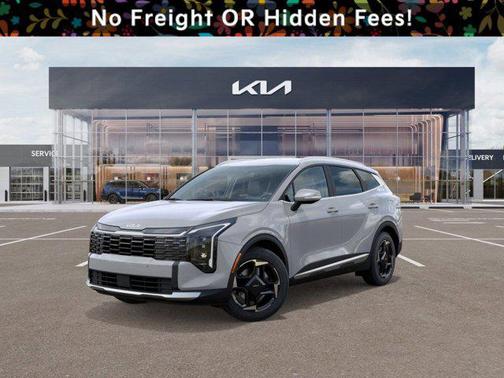 Gray 2026 Kia Sportage Hybrid EX