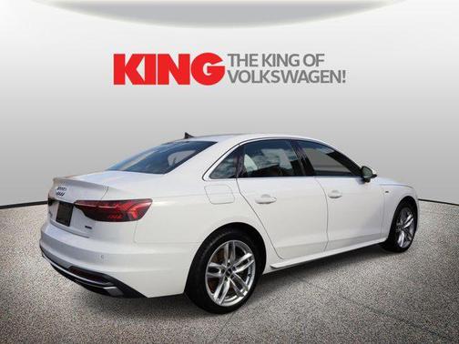 Ibis White 2021 Audi A4 45 S line Premium