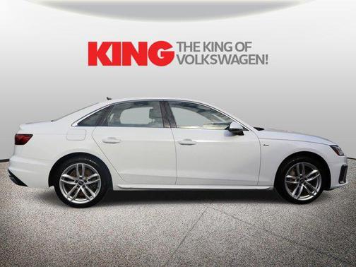 Ibis White 2021 Audi A4 45 S line Premium