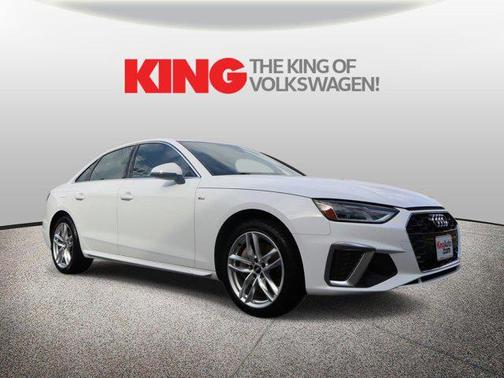 Ibis White 2021 Audi A4 45 S line Premium