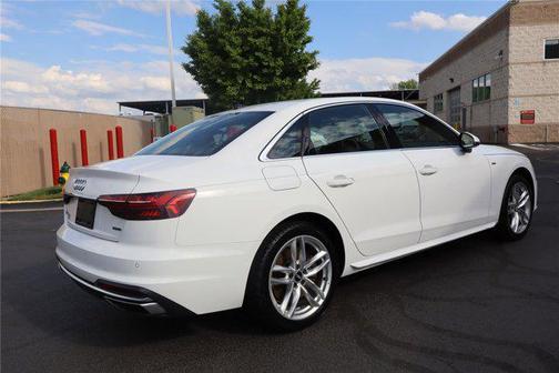 Ibis White 2021 Audi A4 45 S line Premium