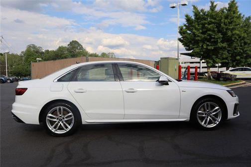 Ibis White 2021 Audi A4 45 S line Premium