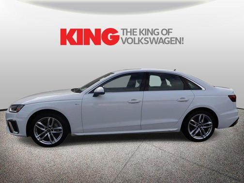 Ibis White 2021 Audi A4 45 S line Premium