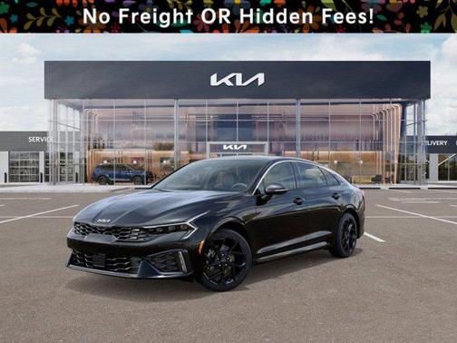 Black 2026 Kia K5 GT-Line