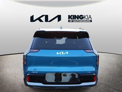 Ocean Blue 2024 Kia EV9 GT-Line