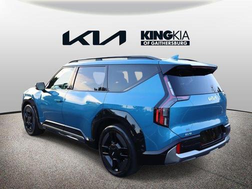 Ocean Blue 2024 Kia EV9 GT-Line