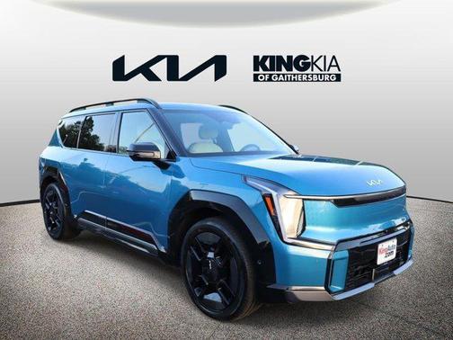 Ocean Blue 2024 Kia EV9 GT-Line