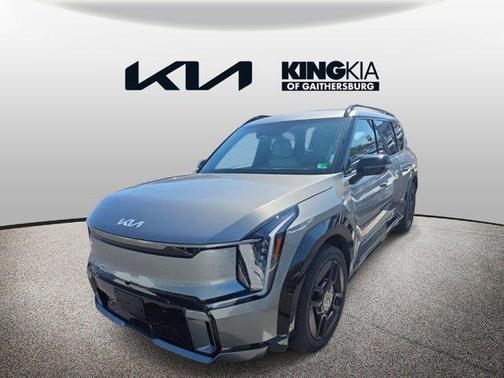 Pebble Gray 2024 Kia EV9 GT-Line