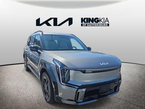 Pebble Gray 2024 Kia EV9 GT-Line