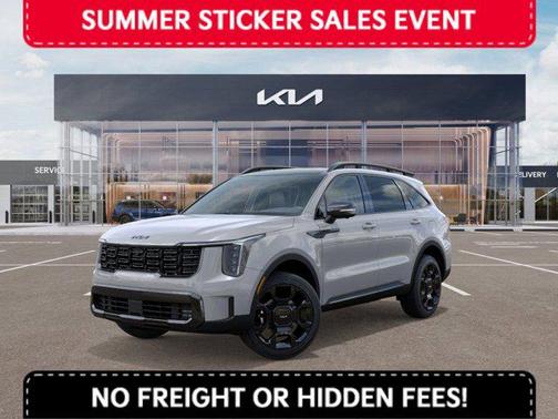 Gray 2026 Kia Sorento SX