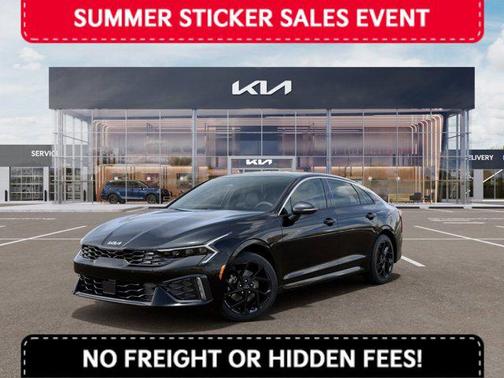 Black 2026 Kia K5 GT-Line