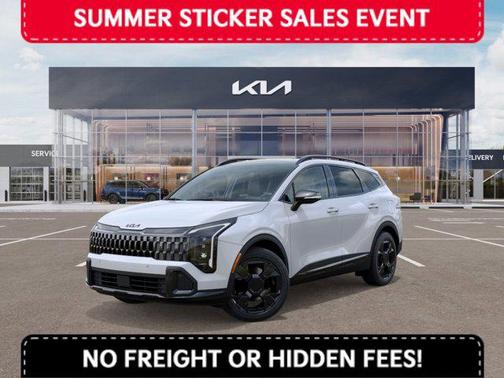White 2026 Kia Sportage X-Line