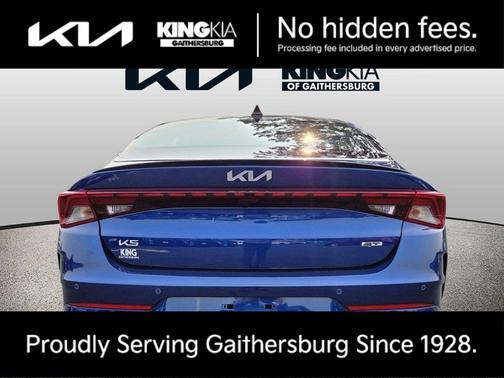 Sapphire Blue 2023 Kia K5 GT