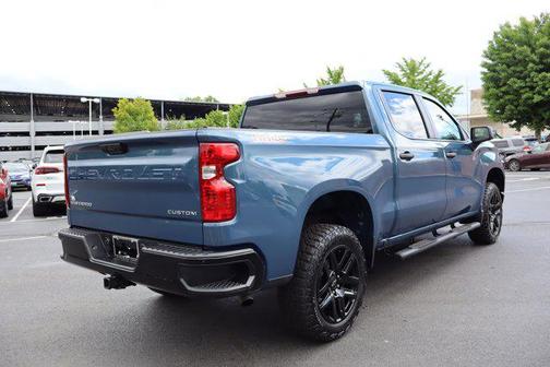 Lakeshore Blue Metallic 2024 Chevrolet Silverado 1500 Custom Trail Boss