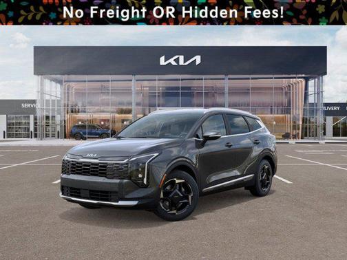 Gray 2026 Kia Sportage Hybrid EX