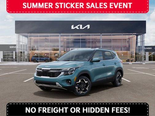 Blue 2026 Kia Seltos EX