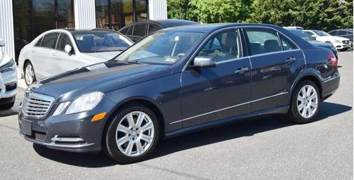 Gray 2013 Mercedes-Benz E-Class 4MATIC