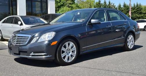 Gray 2013 Mercedes-Benz E-Class 4MATIC