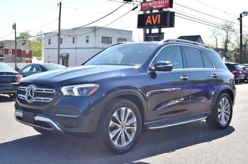 Blue 2021 Mercedes-Benz GLE 350 4MATIC