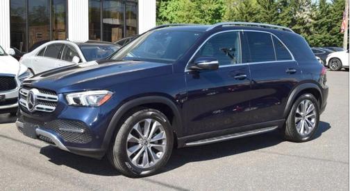 Blue 2021 Mercedes-Benz GLE 350 4MATIC