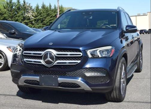 Blue 2021 Mercedes-Benz GLE 350 4MATIC