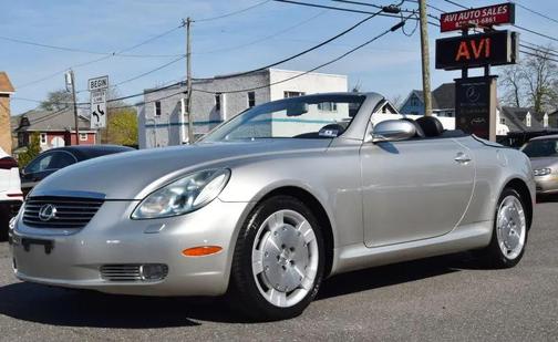 Millennium Silver Metallic 2004 Lexus SC 430 Base