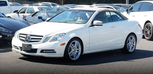 White 2013 Mercedes-Benz E-Class E 350 2dr Convertible