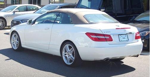 White 2013 Mercedes-Benz E-Class E 350 2dr Convertible