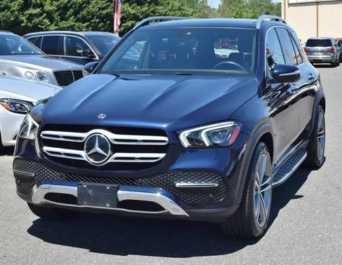 Blue 2020 Mercedes-Benz GLE 450 AWD 4MATIC