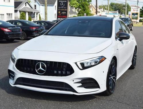 White 2021 Mercedes-Benz AMG A 35 4MATIC