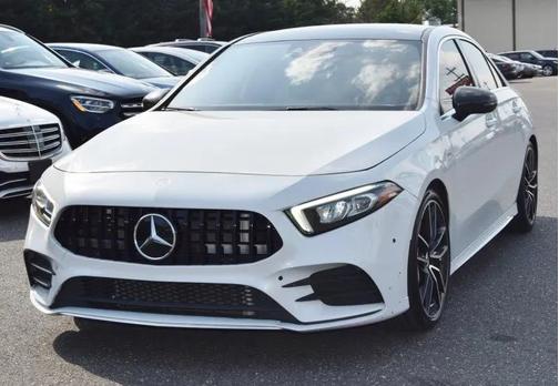 White 2021 Mercedes-Benz AMG A 35 4MATIC