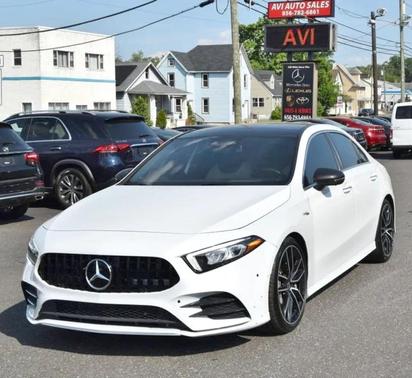 White 2021 Mercedes-Benz AMG A 35 4MATIC