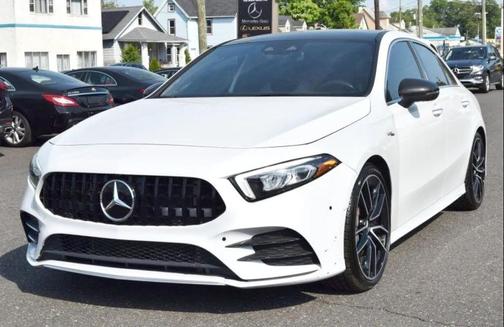 White 2021 Mercedes-Benz AMG A 35 4MATIC