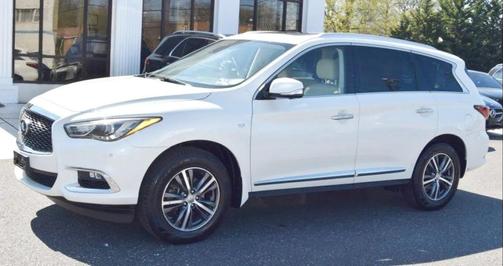 Majestic White 2019 INFINITI QX60 Luxe