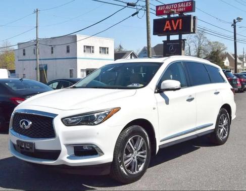 Majestic White 2019 INFINITI QX60 Luxe