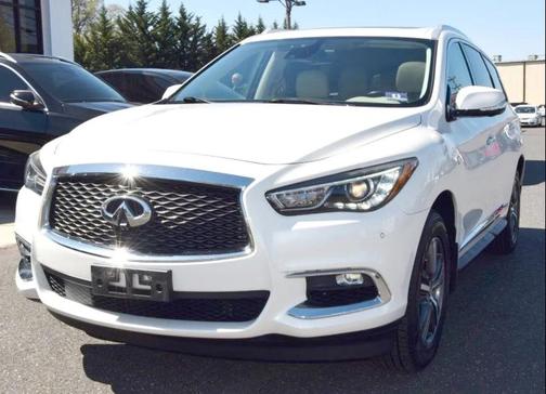 Majestic White 2019 INFINITI QX60 Luxe