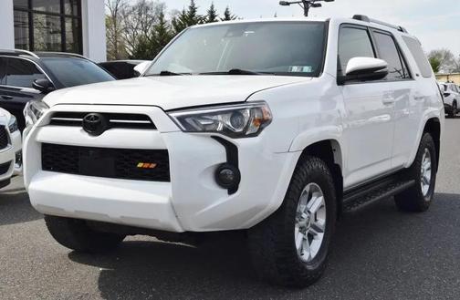 White 2022 Toyota 4Runner SR5 Premium