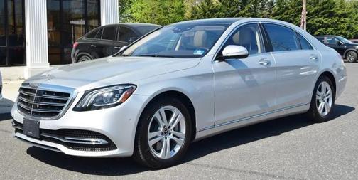 Silver 2019 Mercedes-Benz S-Class 4MATIC