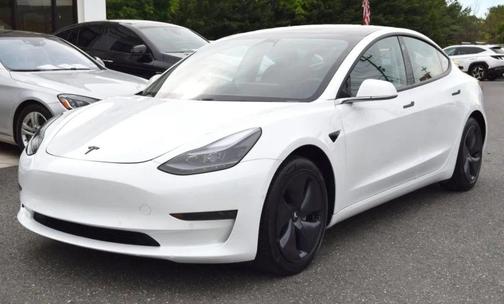 Pearl White Multi-Coat 2020 Tesla Model 3 Standard Range