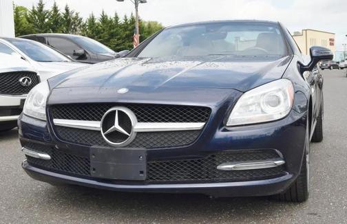 Lunar Blue Metallic 2014 Mercedes-Benz SLK-Class SLK 250