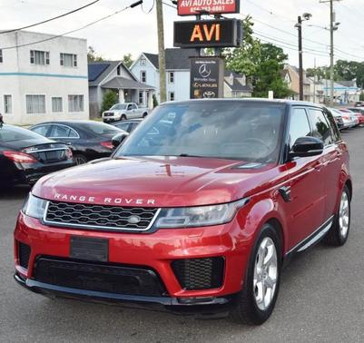 Red 2019 Land Rover Range Rover Sport HSE