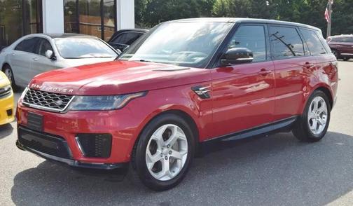 Red 2019 Land Rover Range Rover Sport HSE