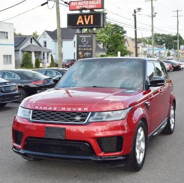 Red 2019 Land Rover Range Rover Sport HSE
