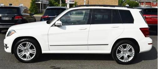White 2015 Mercedes-Benz GLK-Class GLK 350 4MATIC
