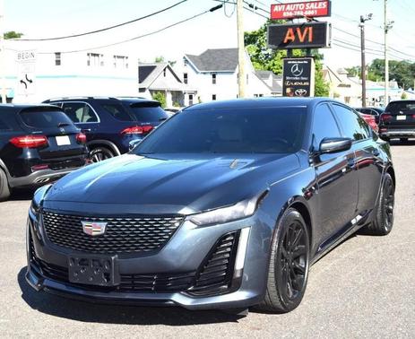 Gray 2020 Cadillac CT5 Luxury RWD